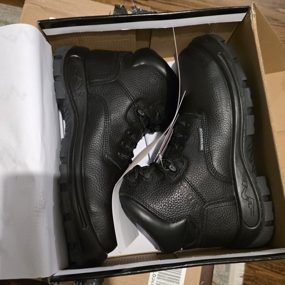 ⭐️40% Off⭐️ S. Fellas Genuine Grip Poseidon Men's Work Boots in Black - Picture 7 of 16